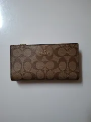 COACH シグネチャー ブラウン スポーツブラ 財布