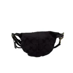 COACH(コーチ) ショルダーバッグ シグネチャーミニクロスボディー 10840 黒 レザー