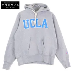 Champion チャンピオン C5-U101 USA製 UCLA リバースウィーブ プルオーバー パーカー/ L