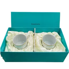 【未使用】Tiffany & Co. ティーカップ　2個　セット　ティファニー