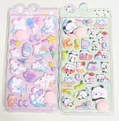 うさぎさん/パンダさんのお尻プニプニシール