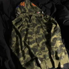 アベイシングエイプ 迷彩柄 WHO ジップアップ 2XL