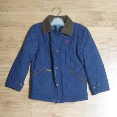 POLO RALPH LAUREN ポロラルフローレン ヴィンテージ コーデュロイ カラ キルティング ジャケット S (8) / 6-8歳