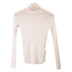 SOEJU(ソージュ) 長袖セーター サイズF レディース美品  - アイボリー タートルネック