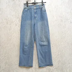 kastane カスタネ ジーンズ ハイウエスト ストレートデニム カジュアル ブルー 1サイズ 〇◇☆