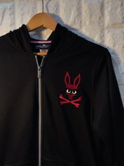 ま*り様 サイコバニー / ダブルZIP バックロゴ フーディー パーカー 未使 ま*り様 サイコバニー / ダブルZIP バックロゴ フーディー パーカー 未