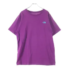 THE NORTH FACE (ザノースフェイス) 胸プリント 半袖Tシャツ カットソー パープル NT31953