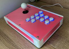 限定1台】 QANBA Pearl アケコン L3,R3 ボタン増設カスタム 新品三和