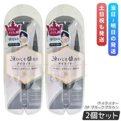 キングダム リキッドアイライナーTP ブラックブラウン 0.5ml 2個セット kingdom メイクアップ アイメイク アイライナー リキッドアイライナーのサムネイル
