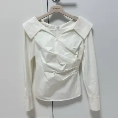 BAU ブライドアンドユー エリー Vネック ブラウス ELLIE V-neck long