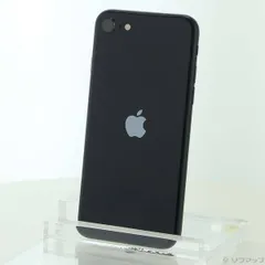 〔中古品〕 iPhone SE 第3世代 64GB ミッドナイト MMYC3J／A SIMフリー【196】