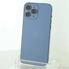 〔中古品〕 iPhone13 Pro Max 512GB シエラブルー MLJX3J／A SIMフリー【196】