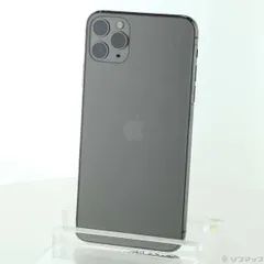 〔中古品〕 iPhone11 Pro Max 64GB スペースグレイ MWHD2J／A SIMフリー【352】