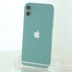 〔中古品〕 iPhone11 64GB グリーン NWLY2J／A SIMフリー【196】