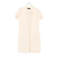 シャネル CHANEL カーディガン ココマークボタン P51529 K06578 ホワイト コットン カーディガン レディース Used A