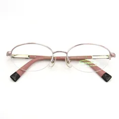 FURLA フルラ メガネフレーム VFU320J 中国製 0A32 ピンク 度入り  54000186