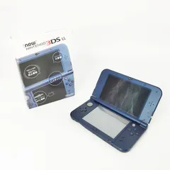 NEW ニンテンドー 3DS LL メタリックブルー 上IPS液晶 動作品