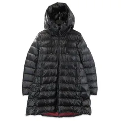 美品 DUNO デュノ ダウンジャケット CAPRICE レディース カプリス フード付き 並行輸入 ブラック 黒 40 71014474