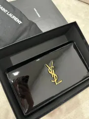 正規品)光沢 イヴ・サンローラン チェーンバッグ＋フルセットです