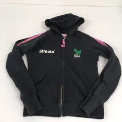 送料無料★athleta アスレタ★スウェットパーカー　ジップアップジャケット★レディースMサイズ#60402sll