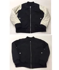 送料無料★リバーシブル★Emsexcite エムズエキサイト★MA-1 フライトジャケット ブルゾンジャケット★Mサイズ#30610sj50