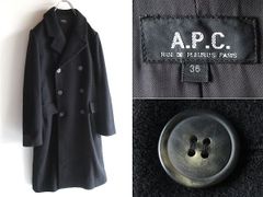 90s 00s OLD A.P.C. ウール Pコート ポーランド製 07 - メルカリ