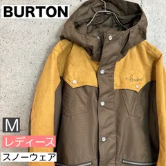 【USED】 古着 美品 バートン Burton ウェア レディース Ｍサイズ BURTON スキー スノーボード ジャケット スノーウェア タウンユース アウター　レトロ 防寒 スノボ ボードウェア