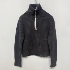 新品タグ付き　ユニクロ　U ラムブレンドジップアップジャケット ダークブラウン　XS