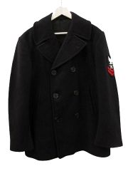 ヴィンテージ VINTAGE 60s US NAVY 米軍実物 Pコート 8ボタン 38R