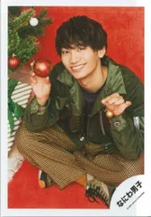 なにわ男子 20年Greeting Photo Christmas ver 藤原丈一郎 公式写真 *1枚