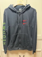 ナイキ ダブル スウッシュ フーディー ジップアップ L