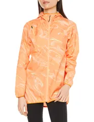 [アシックス] ランニングウェア ハッ水グラフィックウーブンジャケット 2012C780 レディース [700(サンピーチ)] [L]
