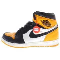 NIKE (ナイキ) AIR JORDAN 1 RETRO HIGH OG Taxi 555088-711 エアジョーダン 1 レトロ タクシー ハイカットスニーカー シューズ イエロー/ブラック US9/27cm