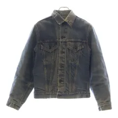 Levi's (リーバイス) 60-70s VINTAGE 70505 4th BIG E ボタン裏刻印522 ブランケット付き デニム トラッカー ジャケット インディゴ