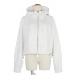 サカイ sacai レイヤード ジップパーカー ショート丈 3 白 ホワイト 23-06511のサムネイル