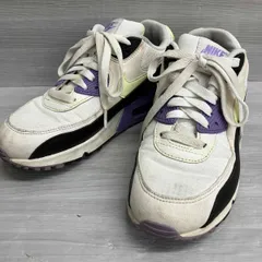 NIKE ナイキ 325213-142 AIRMAX スニーカー ホワイト×パープル/グリーン 24.0cm