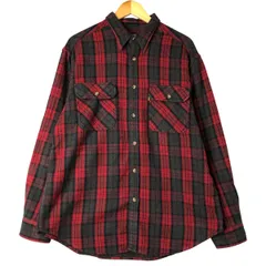 古着 Guide Series 長袖 ヘビーネルチェックシャツ メンズL相当/eaa604403