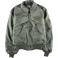 古着 00年代 米軍実品 CWU-45/P ミリタリー フライトジャケット USA製 LARGE メンズL相当/evb033079