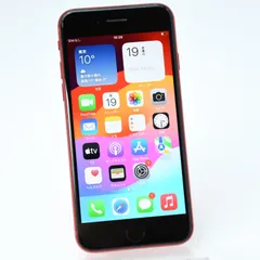 【美品＊純正バッテリー85％】SIMフリー iPhone SE 第２世代 64GB レッド