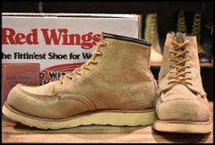 【9E 箱付 良品 羽タグ】レッドウィング 8173 スエード アイリッシュセッター ラフアウト 編み上げ レースアップ ブーツ redwing HOPESMORE【FL167】