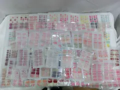 新品 未開封 83点 ネイルシール 3D 貼るだけ フルカバー 春 花 簡単 立体 韓国風 ジェルネイルシール かわいい セルフネイル ピンク ネイル 手 足 爪 等々.... 大量 セット まとめ