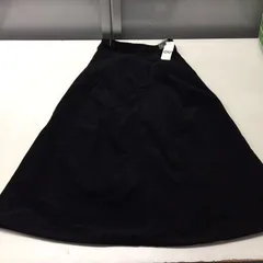 送料無料★新品タグ付き★GU ジーユー★コーデュロイフレアスカート コーデュロイロングスカート ブラック★Sサイズ#30421sj128