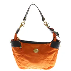 Orobianco (オロビアンコ) 2WAY ナイロン ショルダーバッグ ハンドバッグ オレンジ