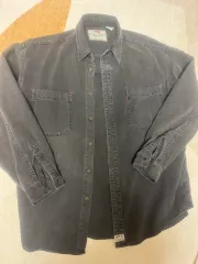 90s リーバイス ヴィンテージ ブラックデニム シャツ