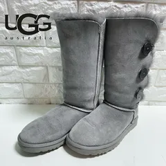 【美品！24cm！人気モデル！】UGG Bailey Button Tripletムートンブーツ！