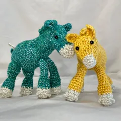 馬　編みぐるみ　単色