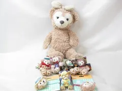 MO-00322 中古品 ディズニー ダッフィー シェリーメイ ハロウィン クリスマス ぬいぐるみストラップ ヘアポニー