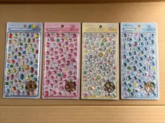 正規品　クーリア　しずくちゃん　ボンボンドロップシールミニ　4種類セット