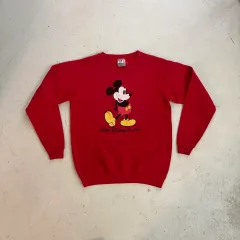 90s USA ディズニー ミッキーマウス ヴィンテージ スウェットシャツ L
