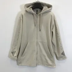 アディダス ステラマッカートニー オーバ フードジップアップ XL